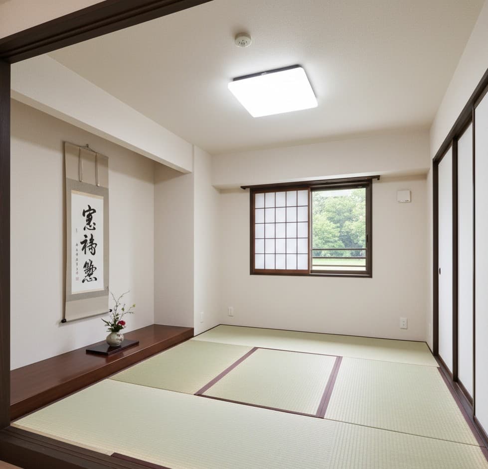 新築マンション和室の内覧会チェック